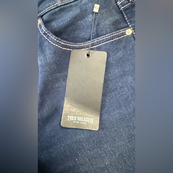 True Religion Women’s Flare Bootcut Jeans Dark Denim $179 Retail - Picture 4 of 16